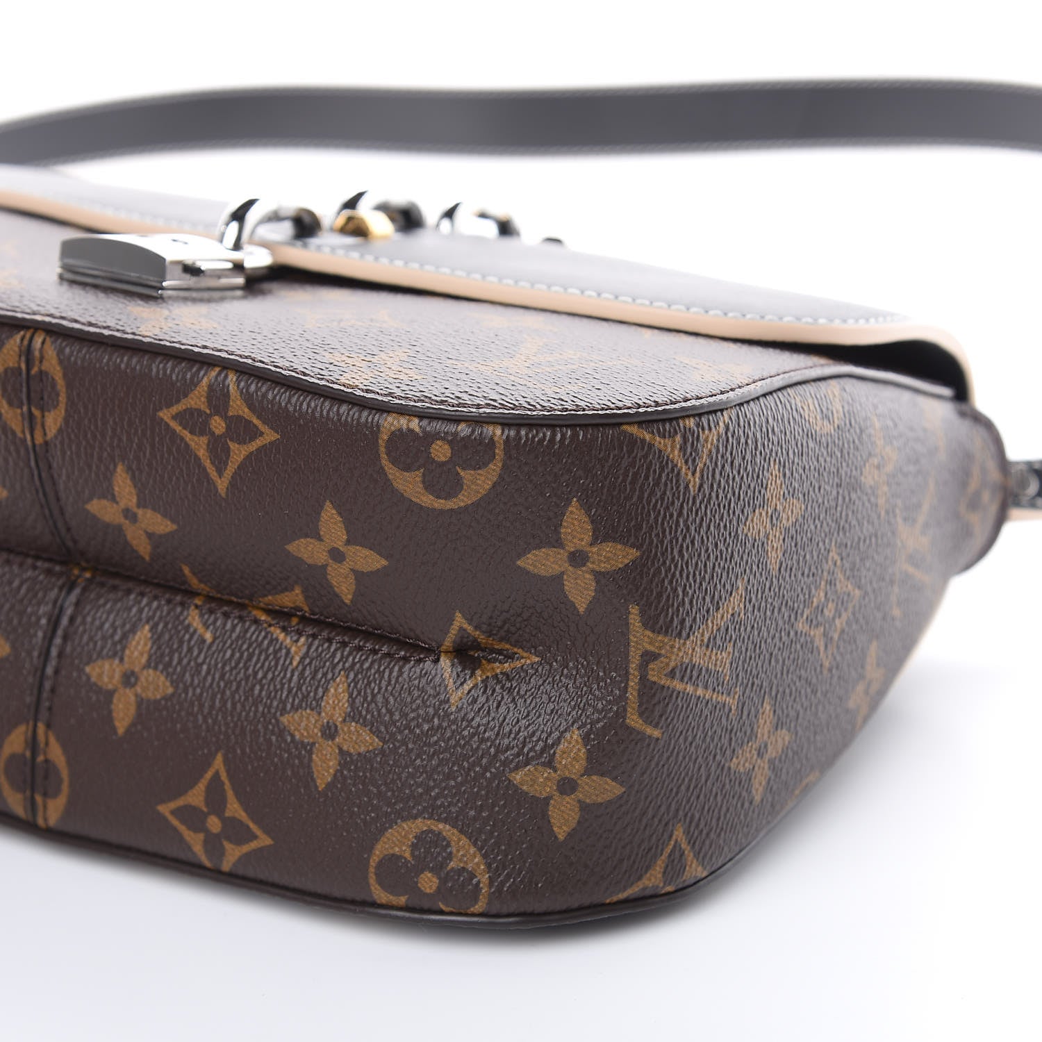 Louis Vuitton Calfskin Monogram Chain It Bag PM Black 9 of 9