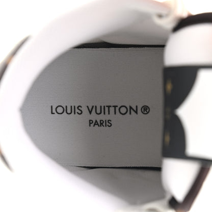 Louis Vuitton Charlie Boot Sneakers 35 White Cacao Brown 7 of 11