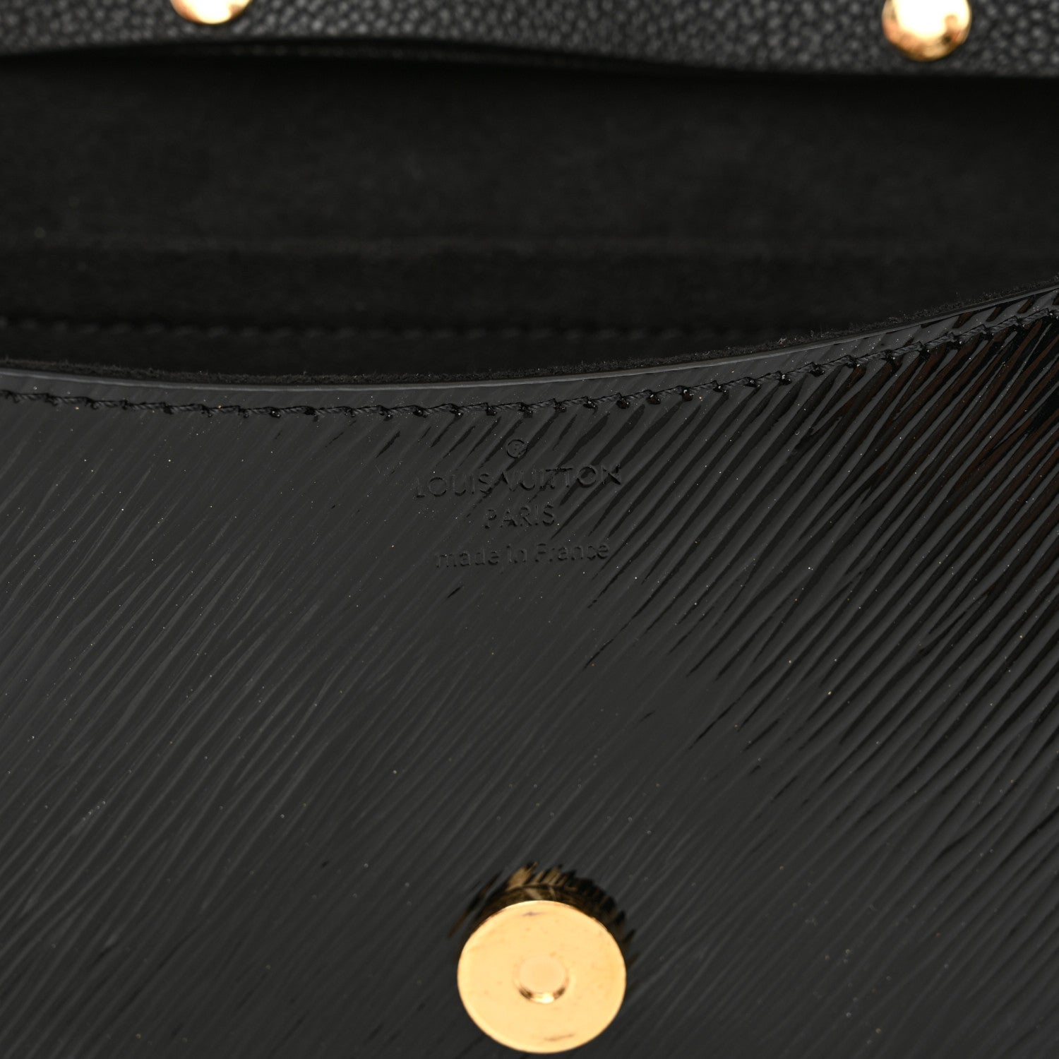Louis Vuitton Electric Epi Pochette Louise NM Black 7 of 10