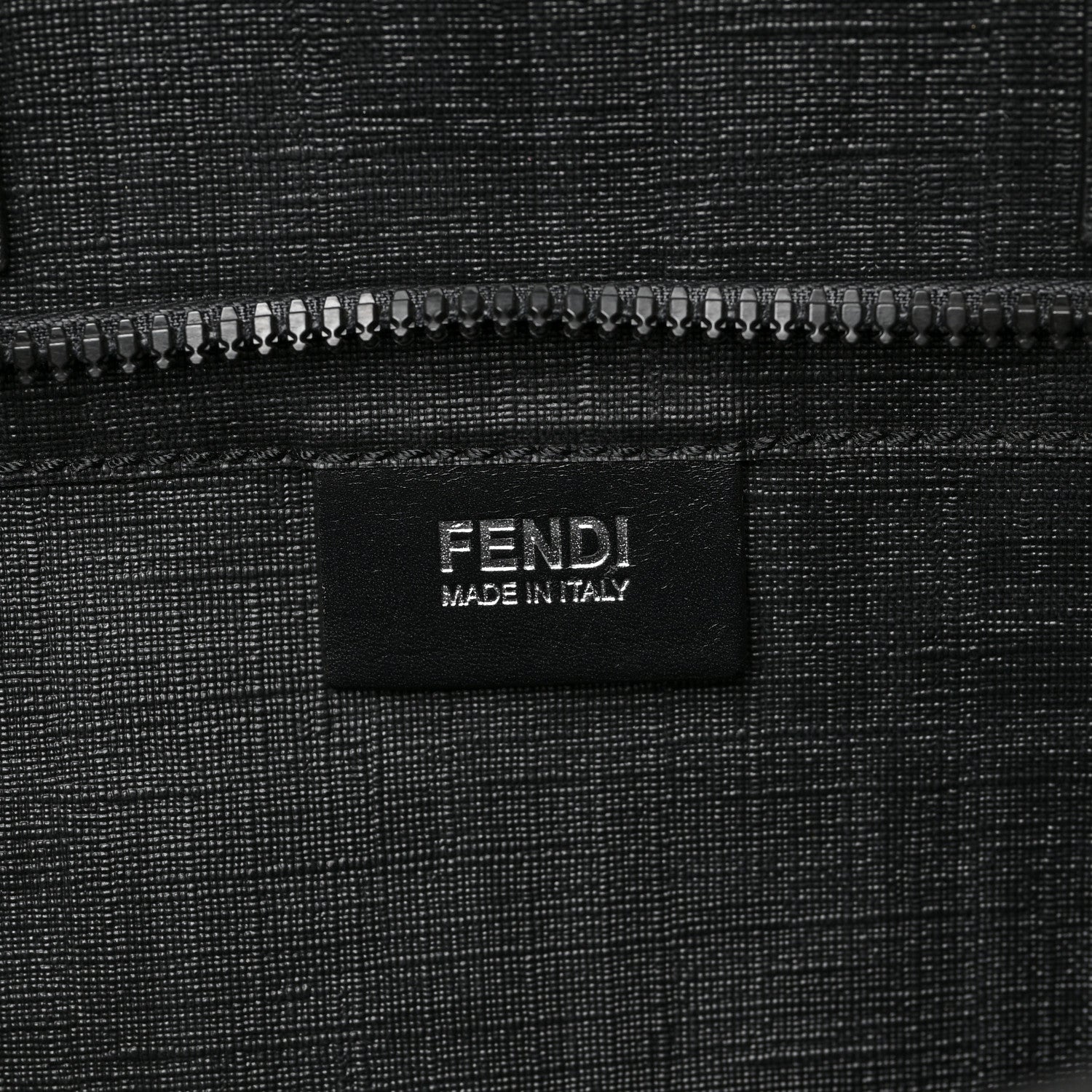 Fendi Zucca Spalmati Briefcase Black 6 of 9