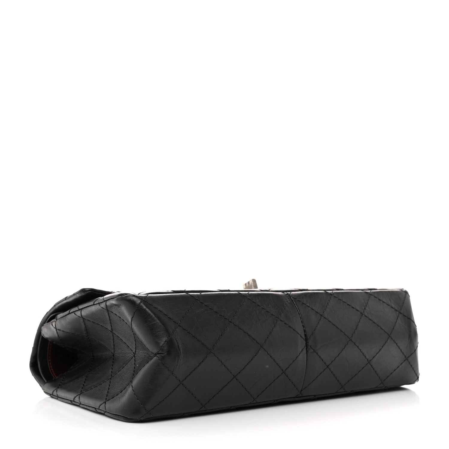 Chanel Aged Calfskin Quilted 2.55 Reissue 226 Flap Black 4 of 11