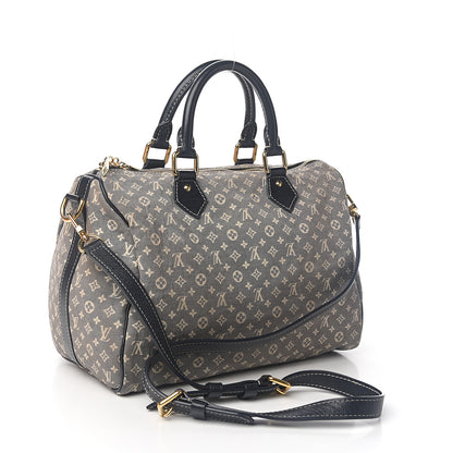 Louis Vuitton Monogram Idylle Speedy Bandouliere 30 Encre 2 of 9