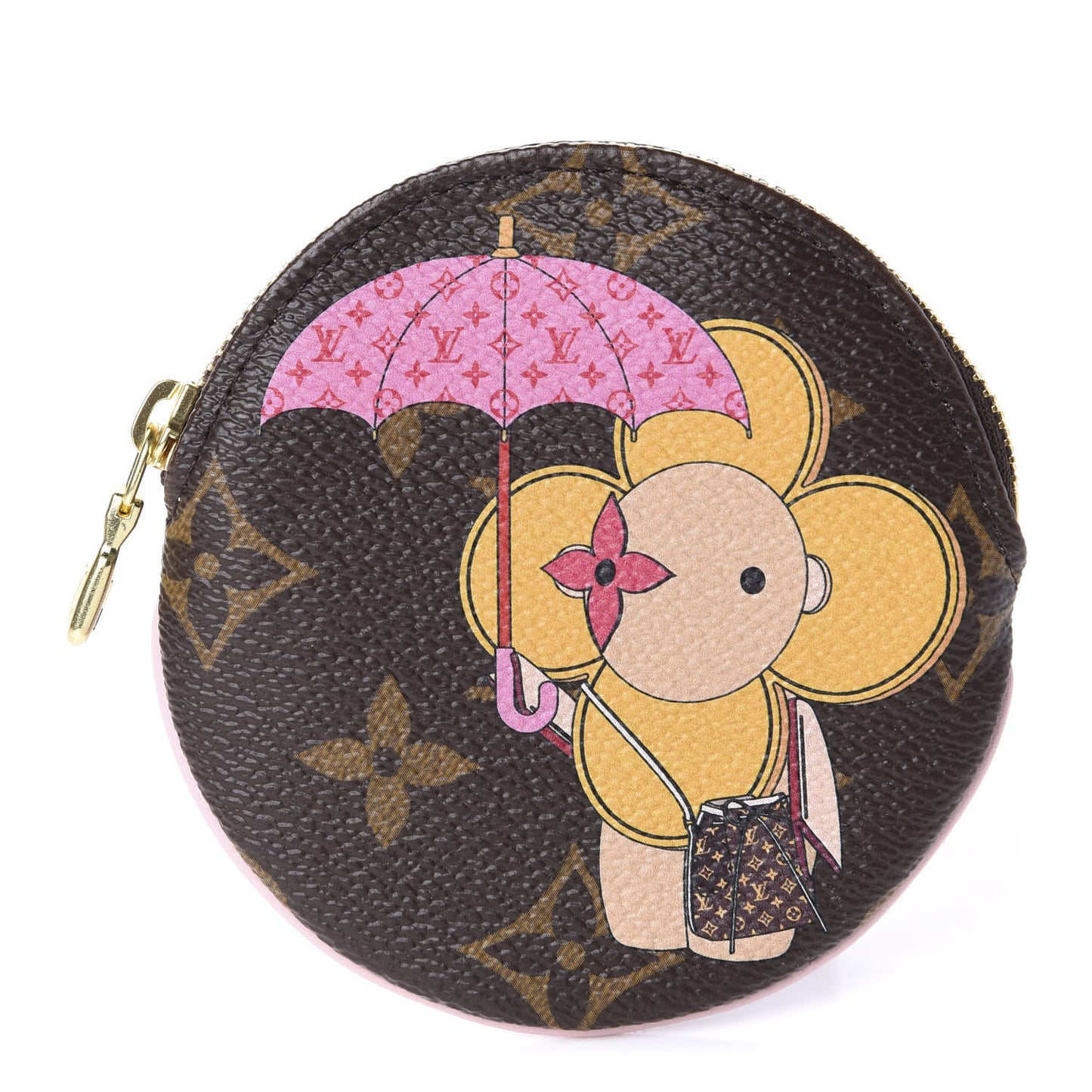 Monogram 2019 Christmas Animation Tokyo Round Coin Purse