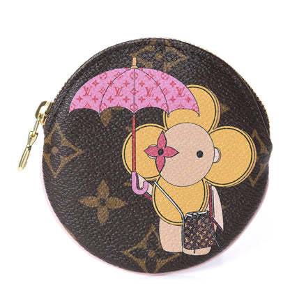 Louis Vuitton Monogram 2019 Christmas Animation Tokyo Round Coin Purse 1 of 7