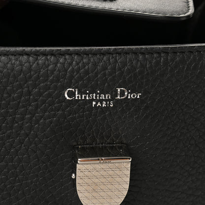 Christian Dior Grained Calfskin Medium Diorever Flap Black 6 of 12