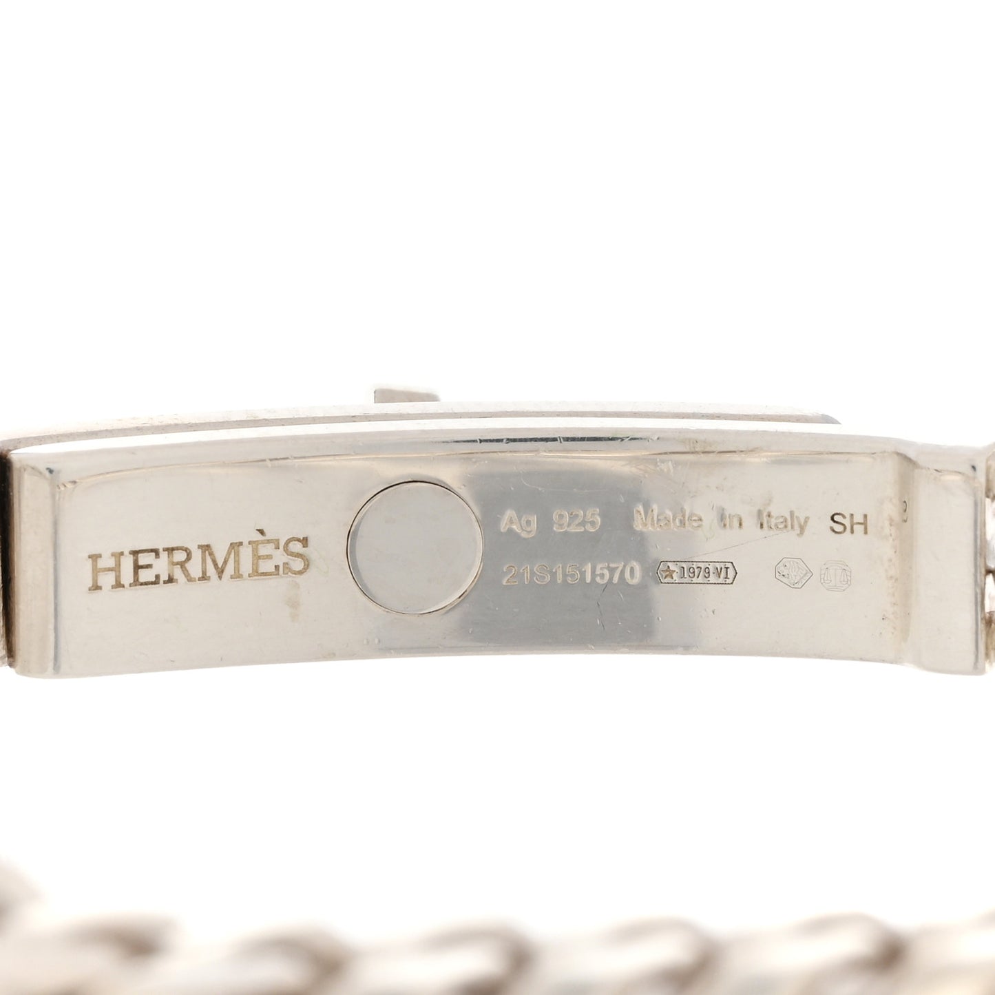 Sterling Silver TPM Kelly Gourmette Bracelet SH