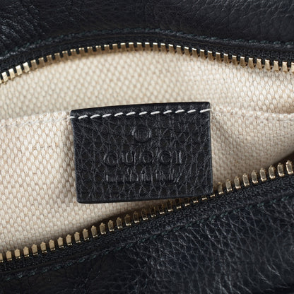 Gucci Pebbled Calfskin Small Soho Disco Bag Black 5 of 7