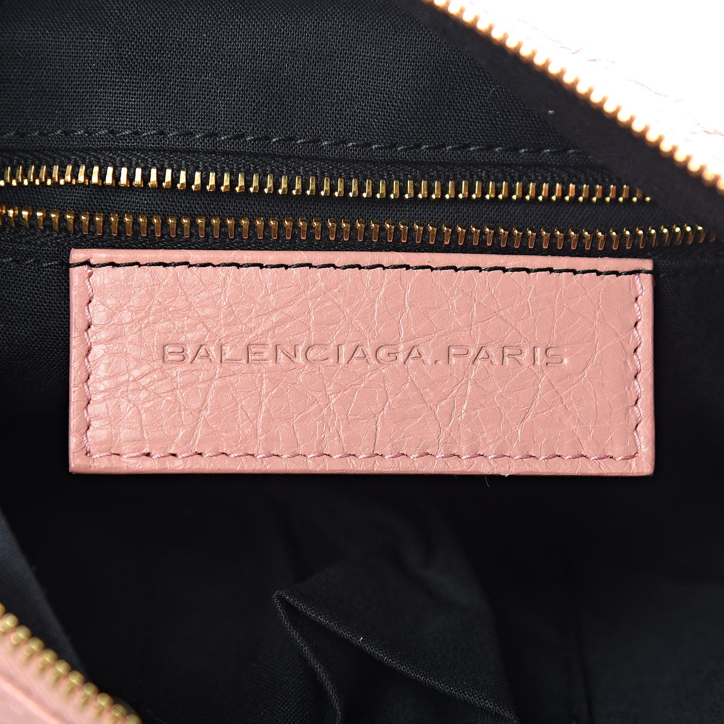 Agneau Giant 12 Gold Hardware Flat Crossbody Rose Peche