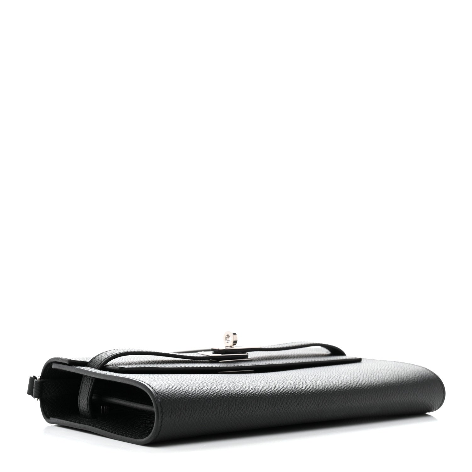 Hermes Epsom Kelly Wallet To Go Black 4 of 10