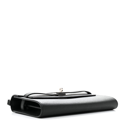 Hermes Epsom Kelly Wallet To Go Black 4 of 10