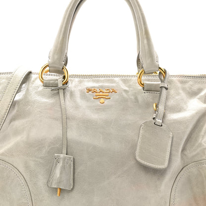 Prada Vitello Shine Bauletto Nube 8 of 13