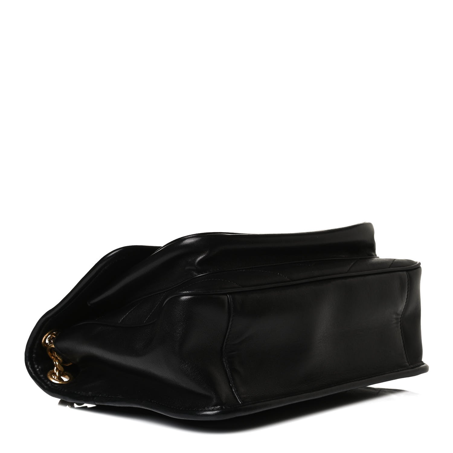 Saint Laurent Lambskin Matelasse Monogram Medium Niki Chain Satchel Black 5 of 13