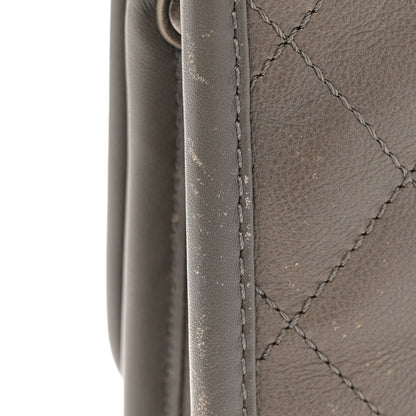 Chanel Calfskin Quilted Mini French Riviera Flap Grey 11 of 11