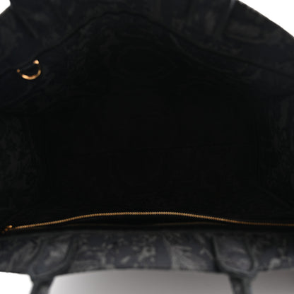 Versace Jacquard Barocco Medium Athena Tote Black 6 of 13