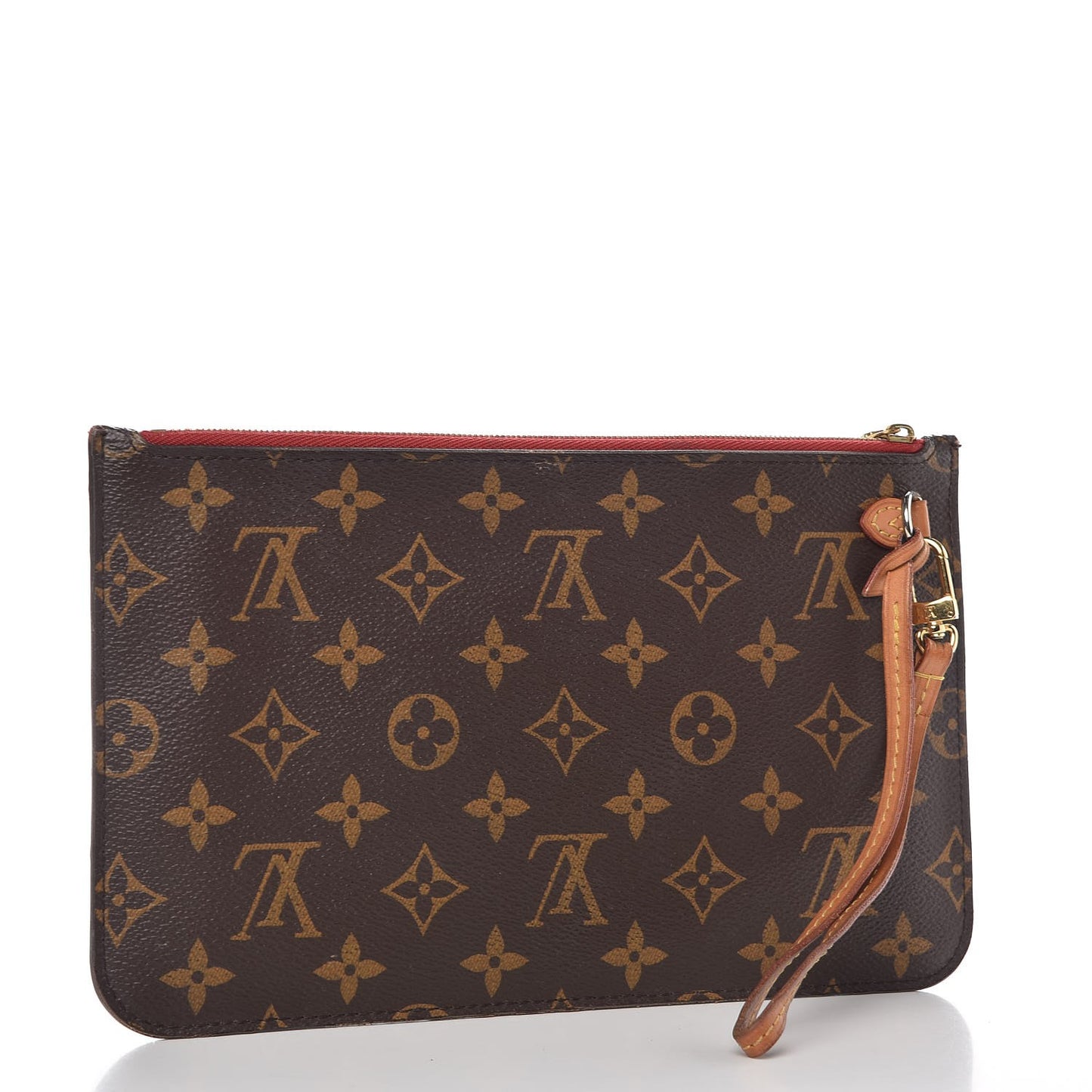 Monogram Neverfull MM GM Pochette Cherry