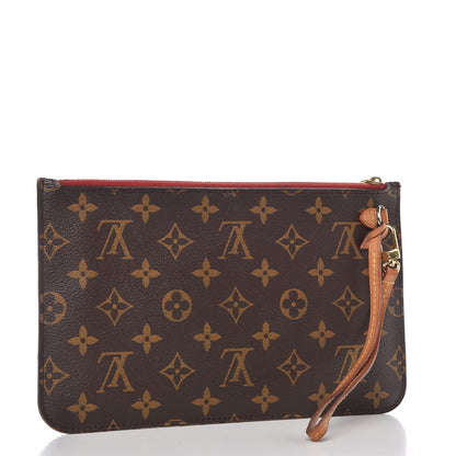 Louis Vuitton Monogram Neverfull MM GM Pochette Cherry 3 of 10