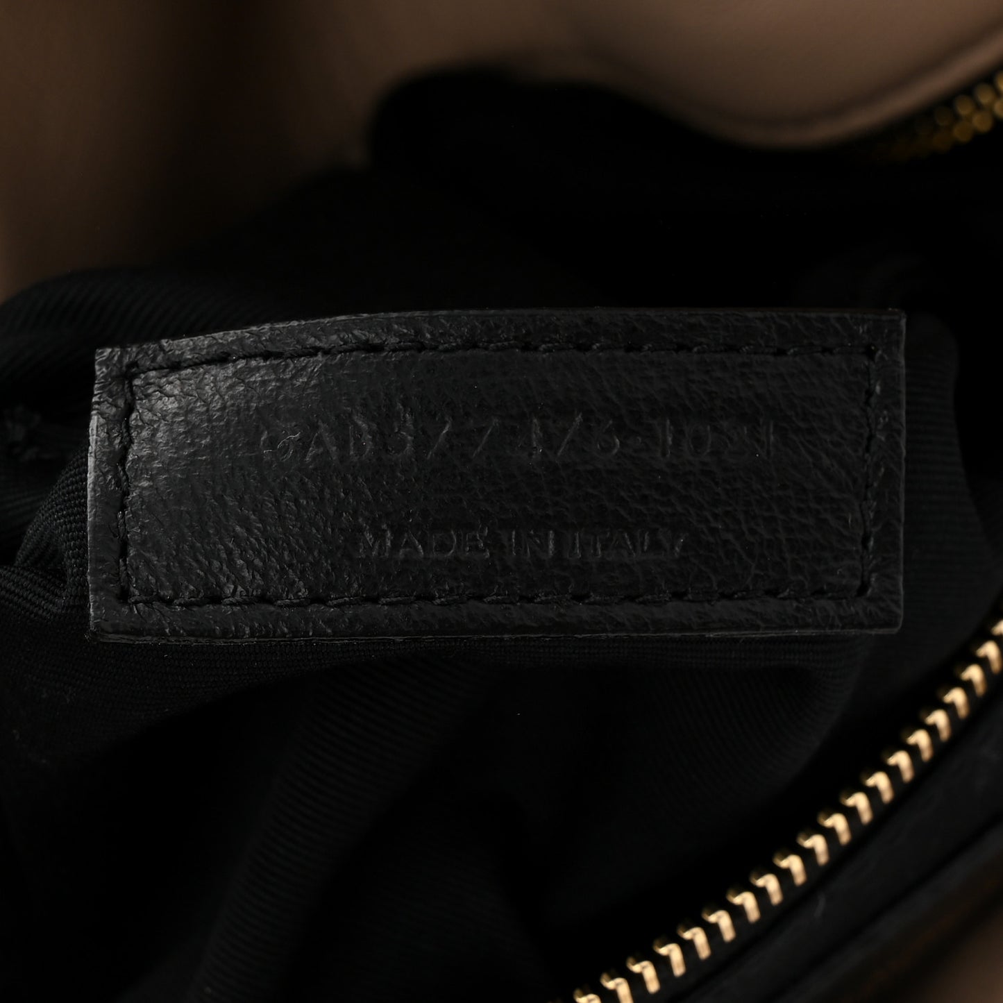 Lambskin Quilted Small Loulou Puffer Monogram Chain Satchel Dark Beige