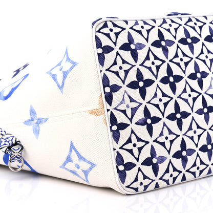 Louis Vuitton Monogram Canvas By The Pool Miami 2.0 Neverfull GM Blue 8 of 9