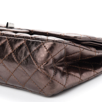 Chanel Metallic Aged Calfskin Quilted 2.55 Reissue 225 Flap Bronze 9 of 9