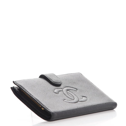 Chanel Caviar Timeless CC French Wallet Black 4 of 9