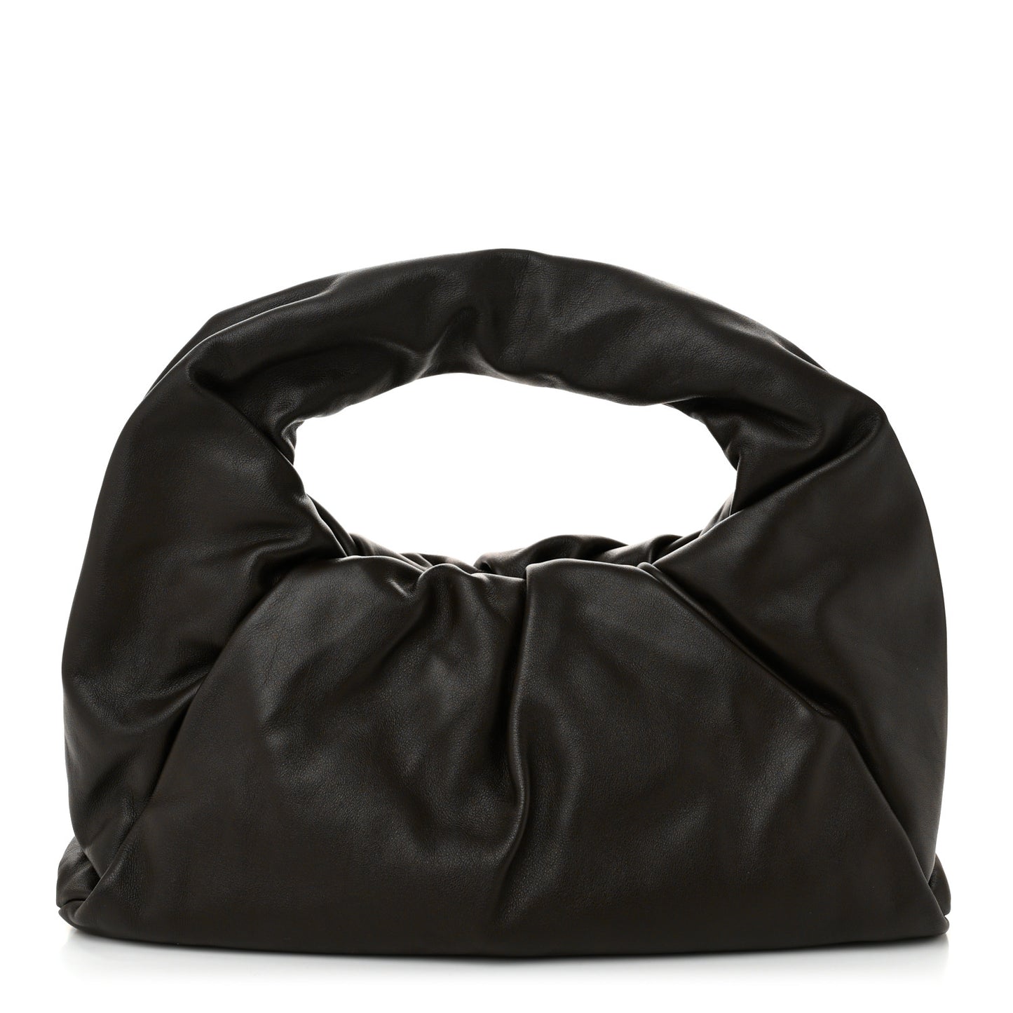 Smooth Butter Calfskin Small The Shoulder Pouch Brownie