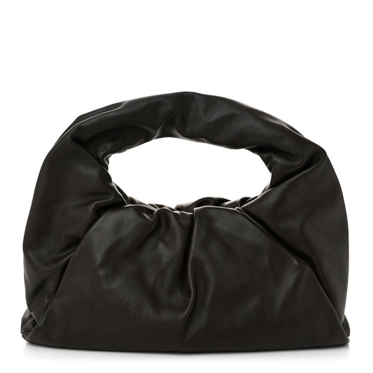 Smooth Butter Calfskin Small The Shoulder Pouch Brownie