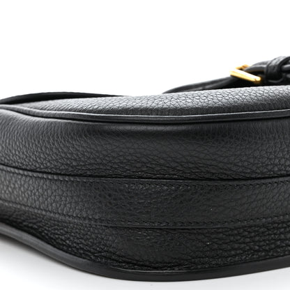 Christian Dior Grained Calfskin Medium Bobby Flap Navy Blue 9 of 12