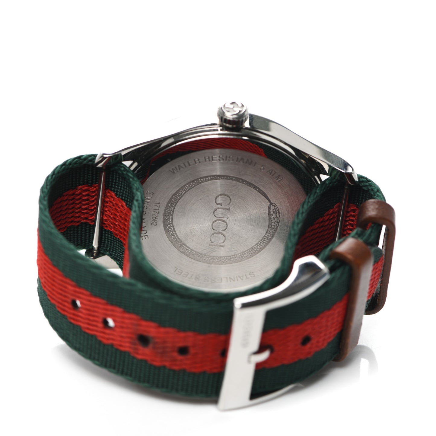 Stainless Steel Nylon 38mm Le Marche Des Merveilles Bee Quartz Watch Green