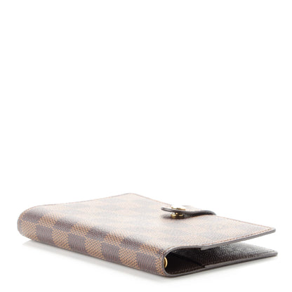 Louis Vuitton Damier Ebene Small Ring Agenda Cover 4 of 6