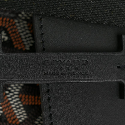 Goyard Goyardine Calfskin Alpin MM Backpack Black 6 of 9