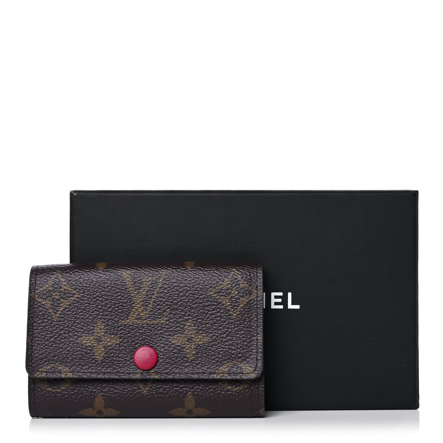 Monogram 6 Key Multicles Holder Fuchsia