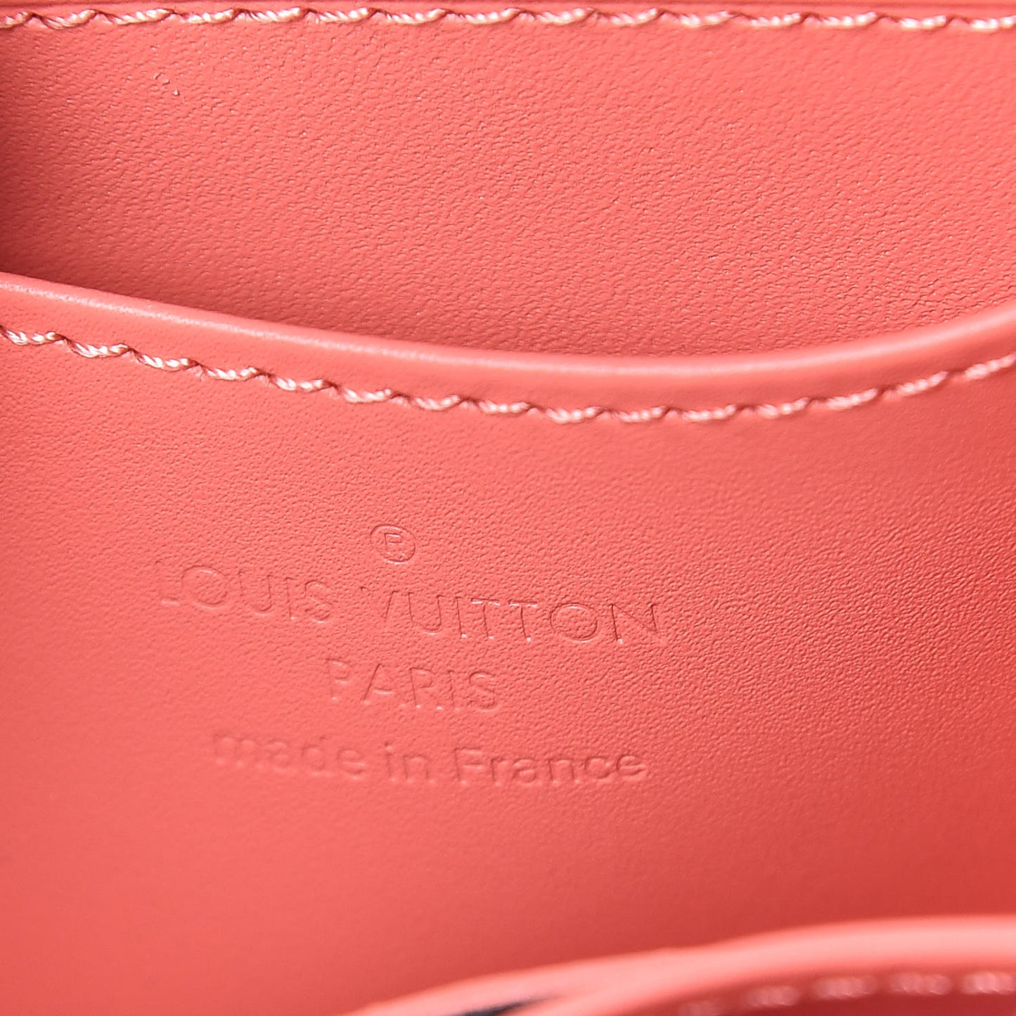 Vernis Rayures Zippy Coin Purse Poppy
