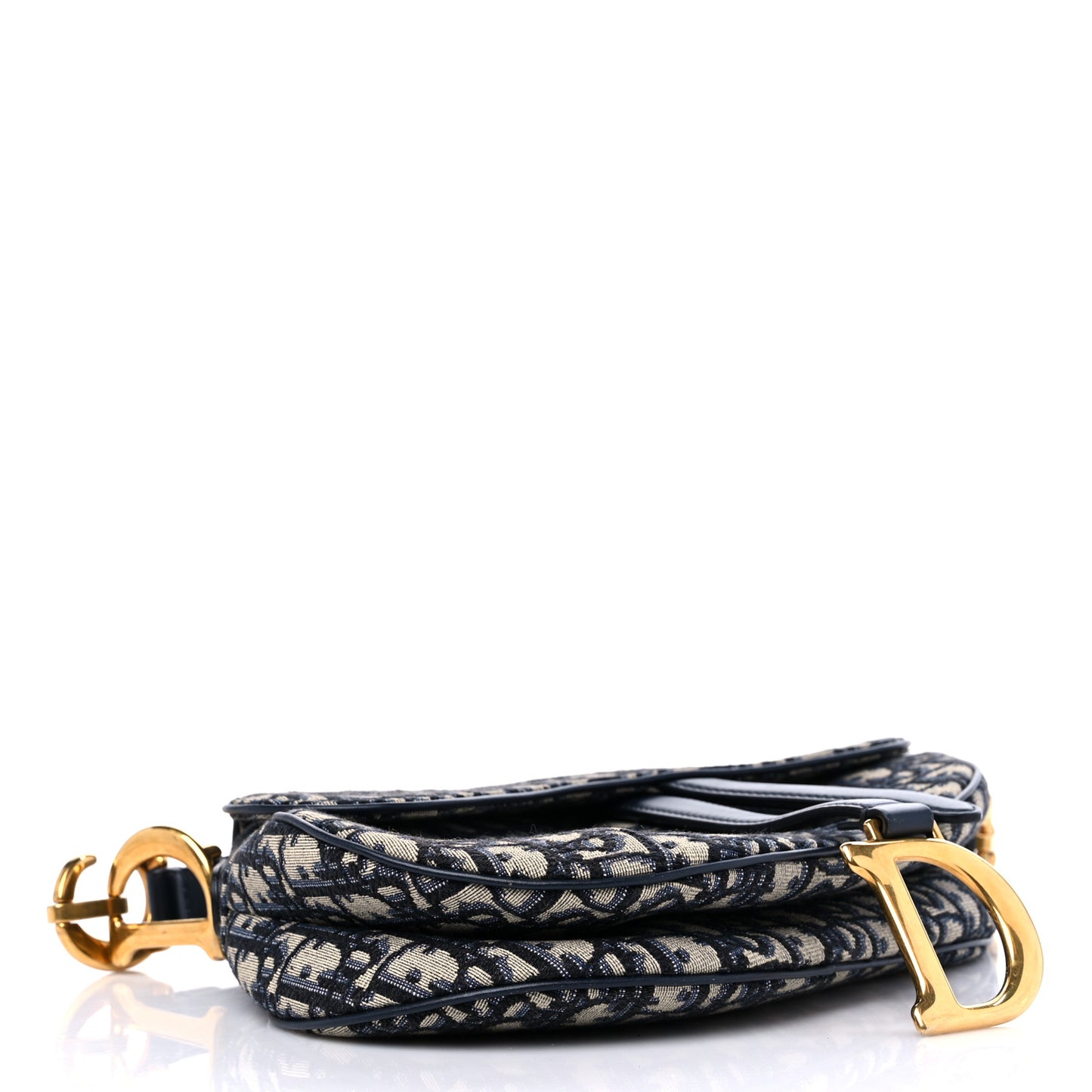 Oblique Saddle Bag Blue
