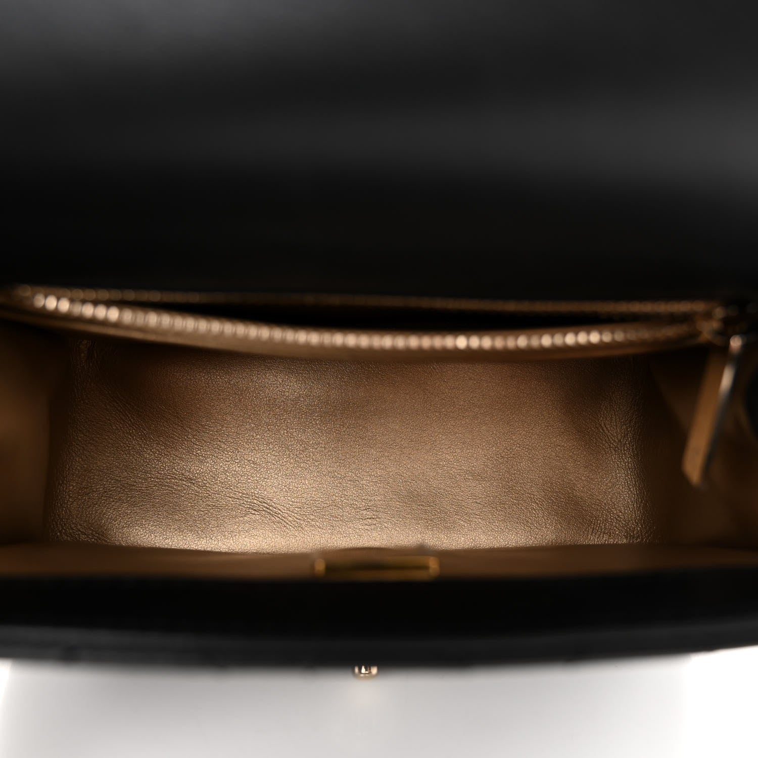 Chanel Lambskin Quilted Enamel Mini Pearl Crush Flap Black 5 of 10