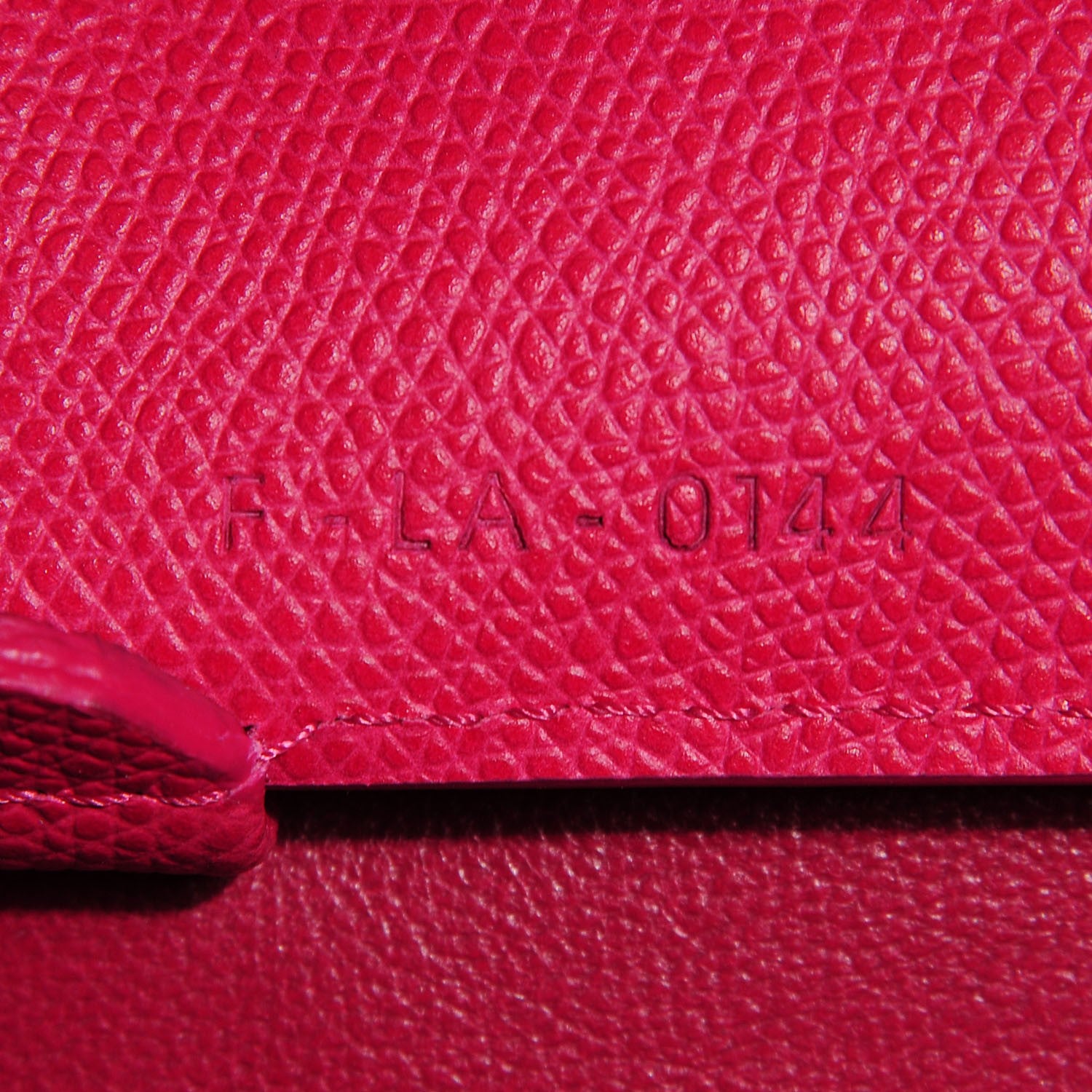 Celine Grained Calfskin Small Horizontal Cabas Phantom Fuchsia 8 of 8
