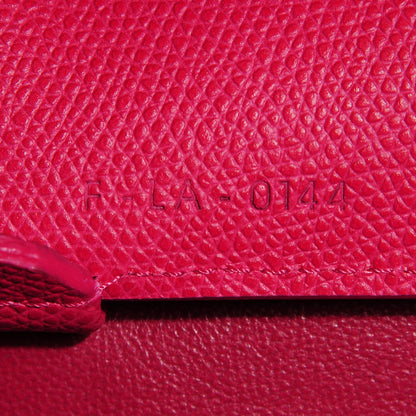 Celine Grained Calfskin Small Horizontal Cabas Phantom Fuchsia 8 of 8