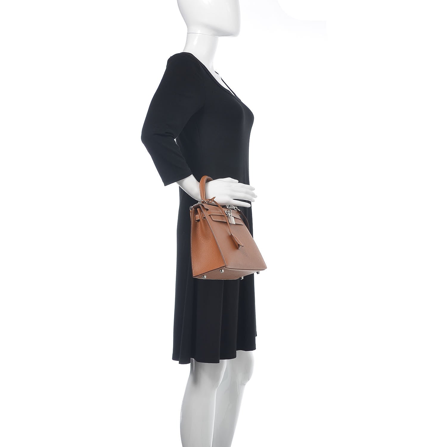 Hermes Epsom Kelly Sellier 25 Gold 2 of 11