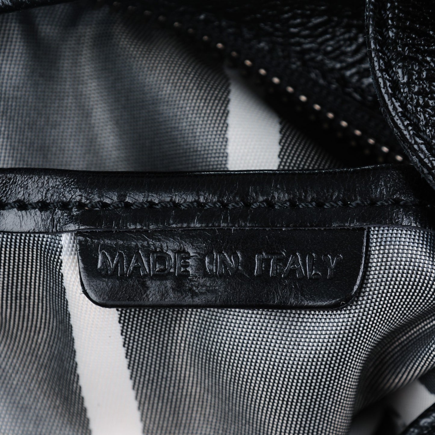 Calfskin Warrior Hobo Black
