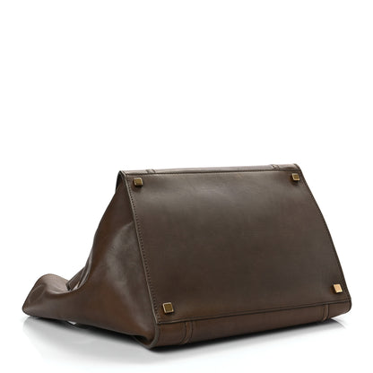Celine Supple Calfskin Medium Phantom Luggage Taupe 3 of 9