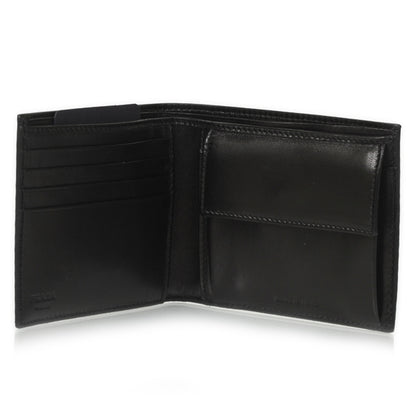 Prada Lizard Mens Billfold Wallet Black 5 of 11