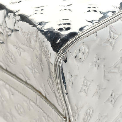 Louis Vuitton Monogram Miroir Speedy 35 Silver 8 of 10