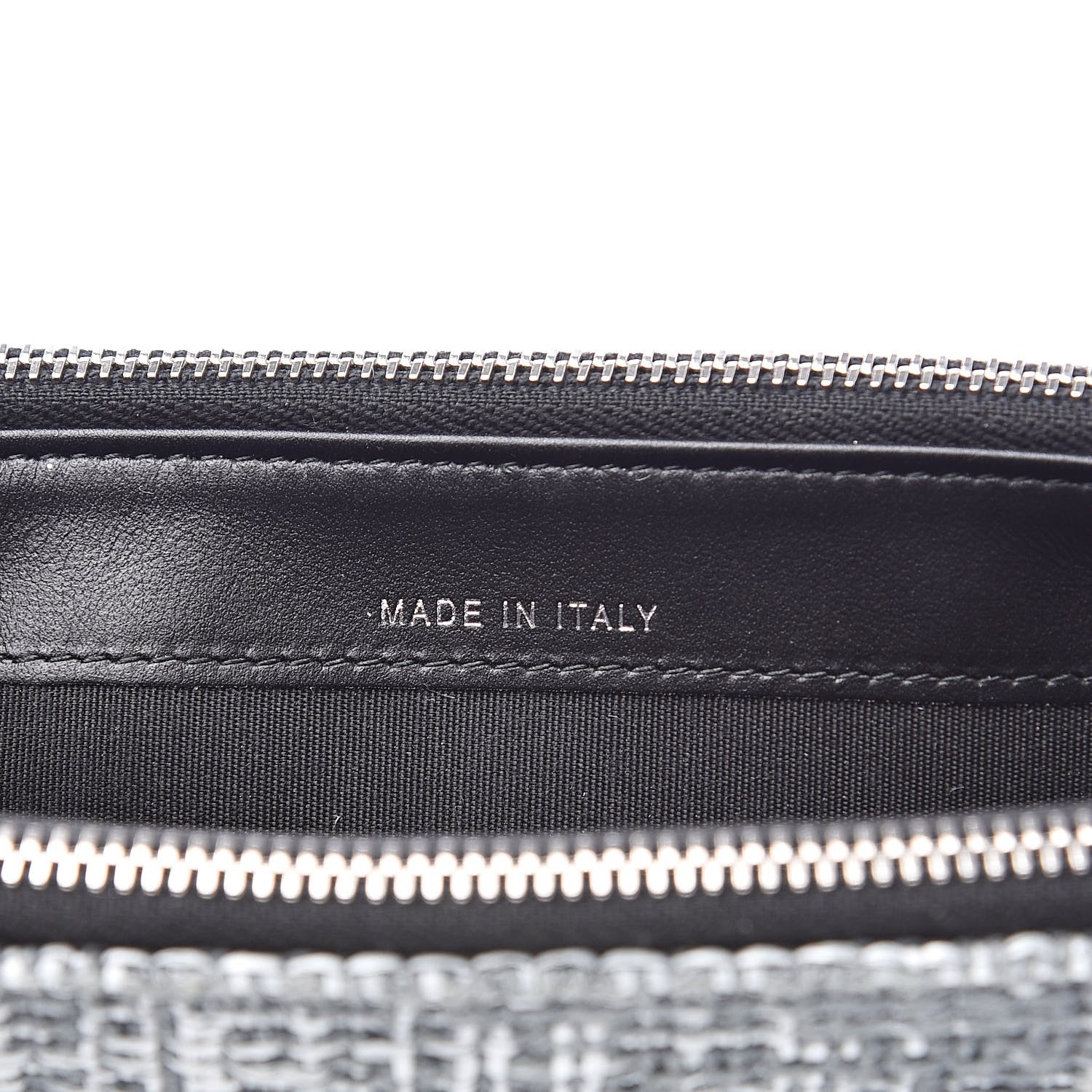 Chanel Canvas Small Deauville Clutch With Chain Charcoal 9 of 14