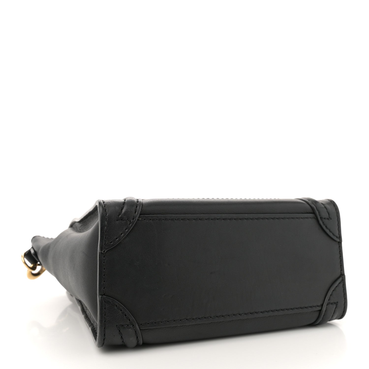 Celine Smooth Calfskin Nano Luggage Black 4 of 11