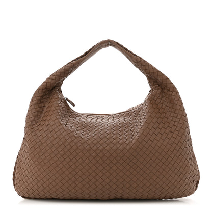 Bottega Veneta Nappa Intrecciato Large Veneta Hobo  Noce 1 of 11