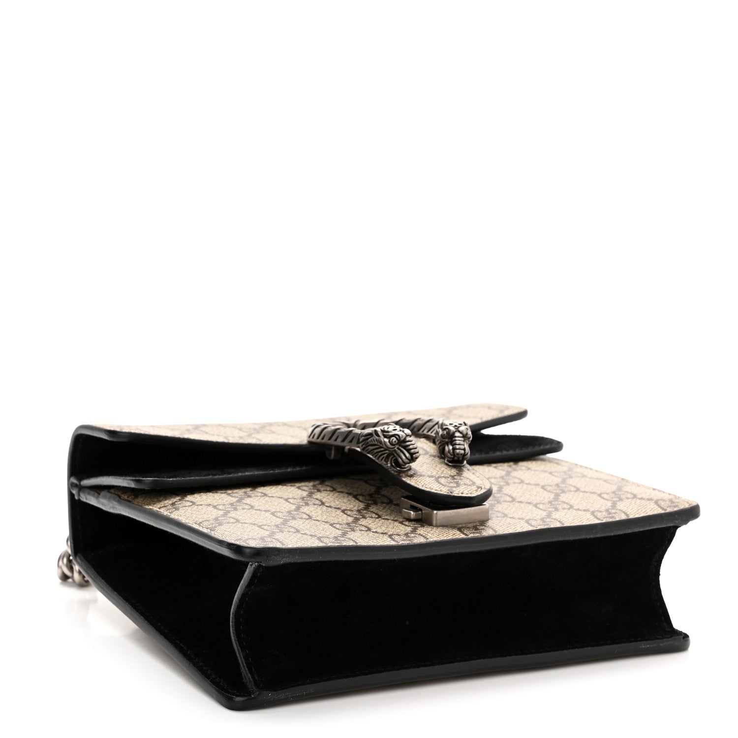 Gucci GG Supreme Monogram Mini Dionysus Shoulder Bag Black 4 of 13