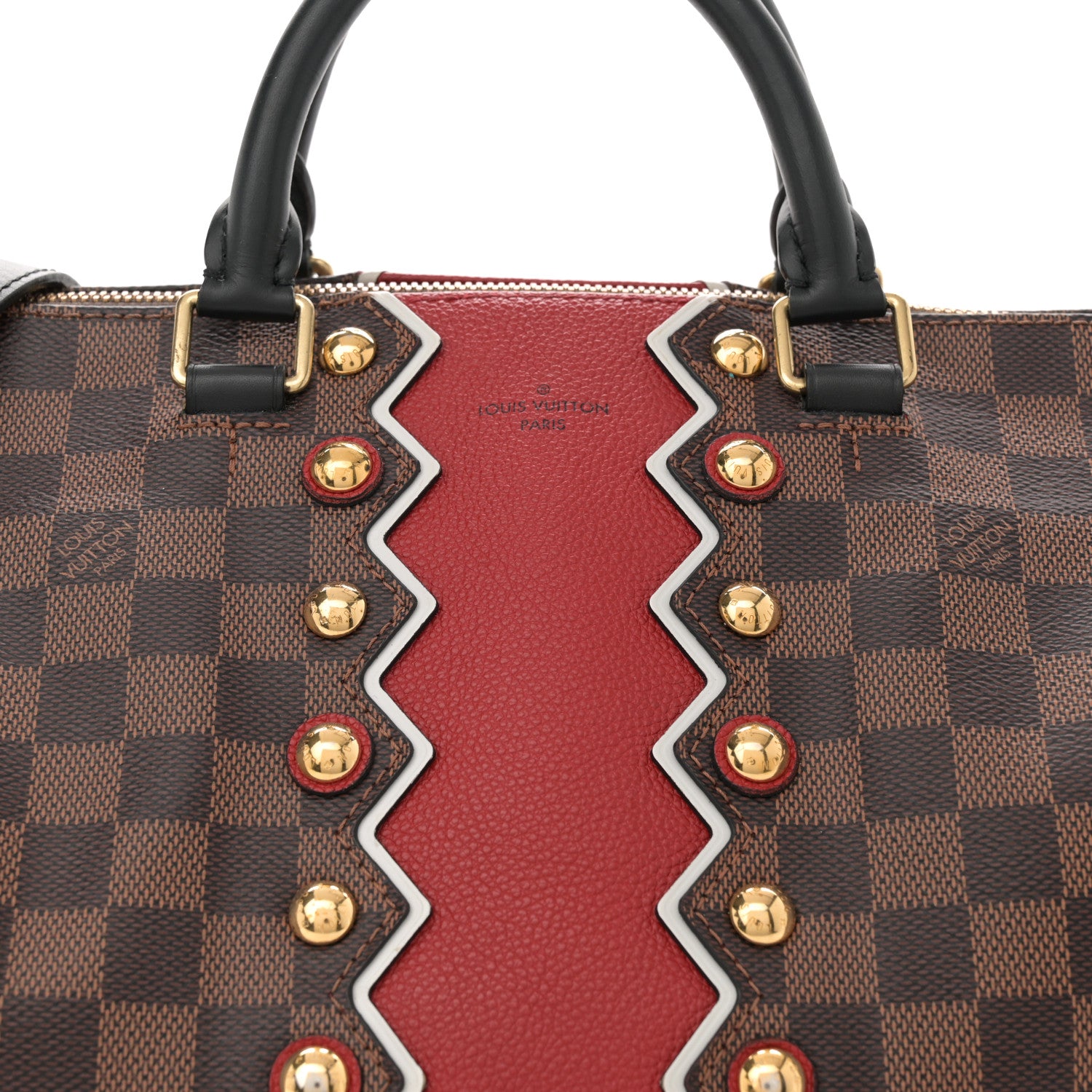 Louis Vuitton Damier Ebene Karakoram Speedy Bandouliere 30 8 of 11