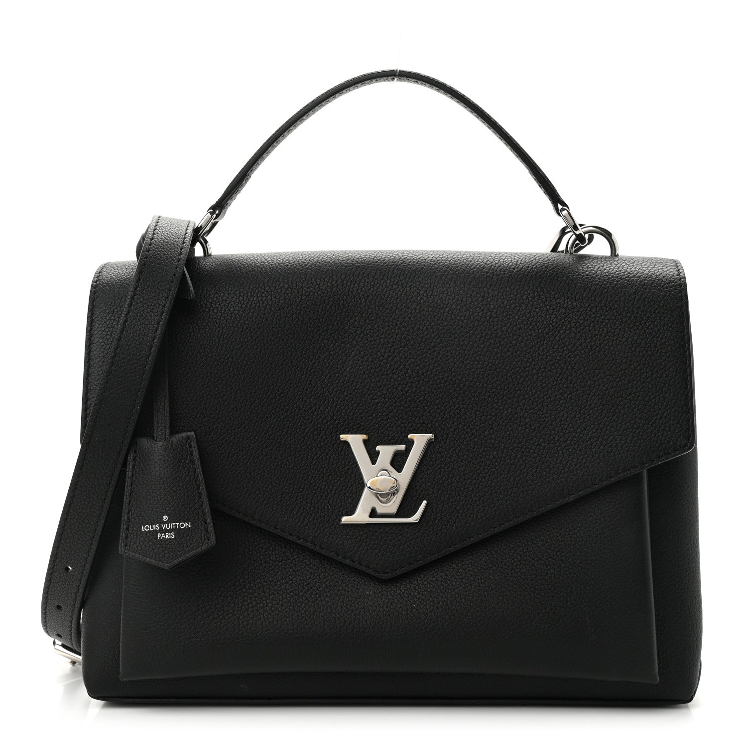 Louis Vuitton Soft Calfskin My Lockme Top Handle Black 1 of 14