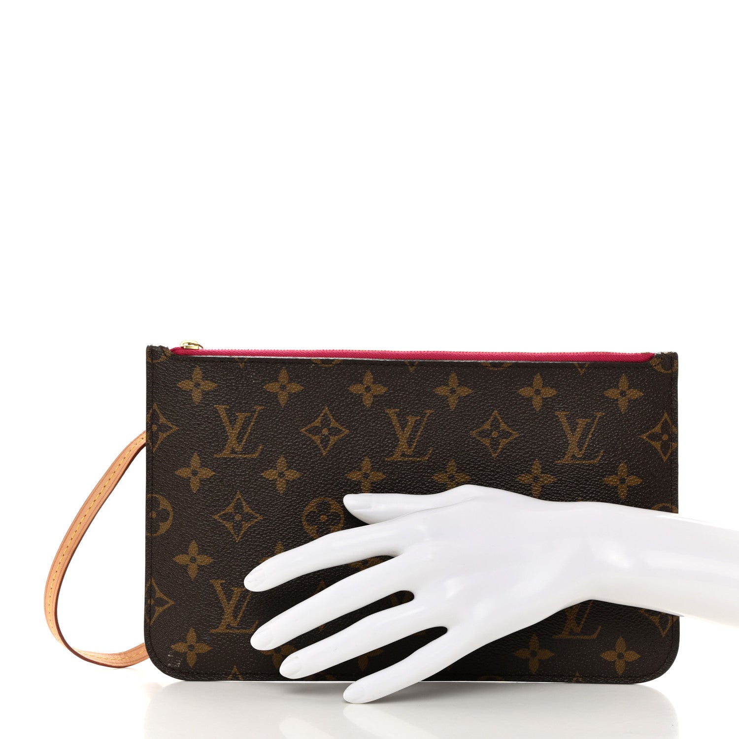 Louis Vuitton LOUIS VUITTON Monogram Neverfull MM GM Pochette Pivoine 2 of 7