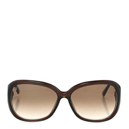 Louis Vuitton Acetate Obsession GM Sunglasses Z0459W Brown Glitter 2 of 9