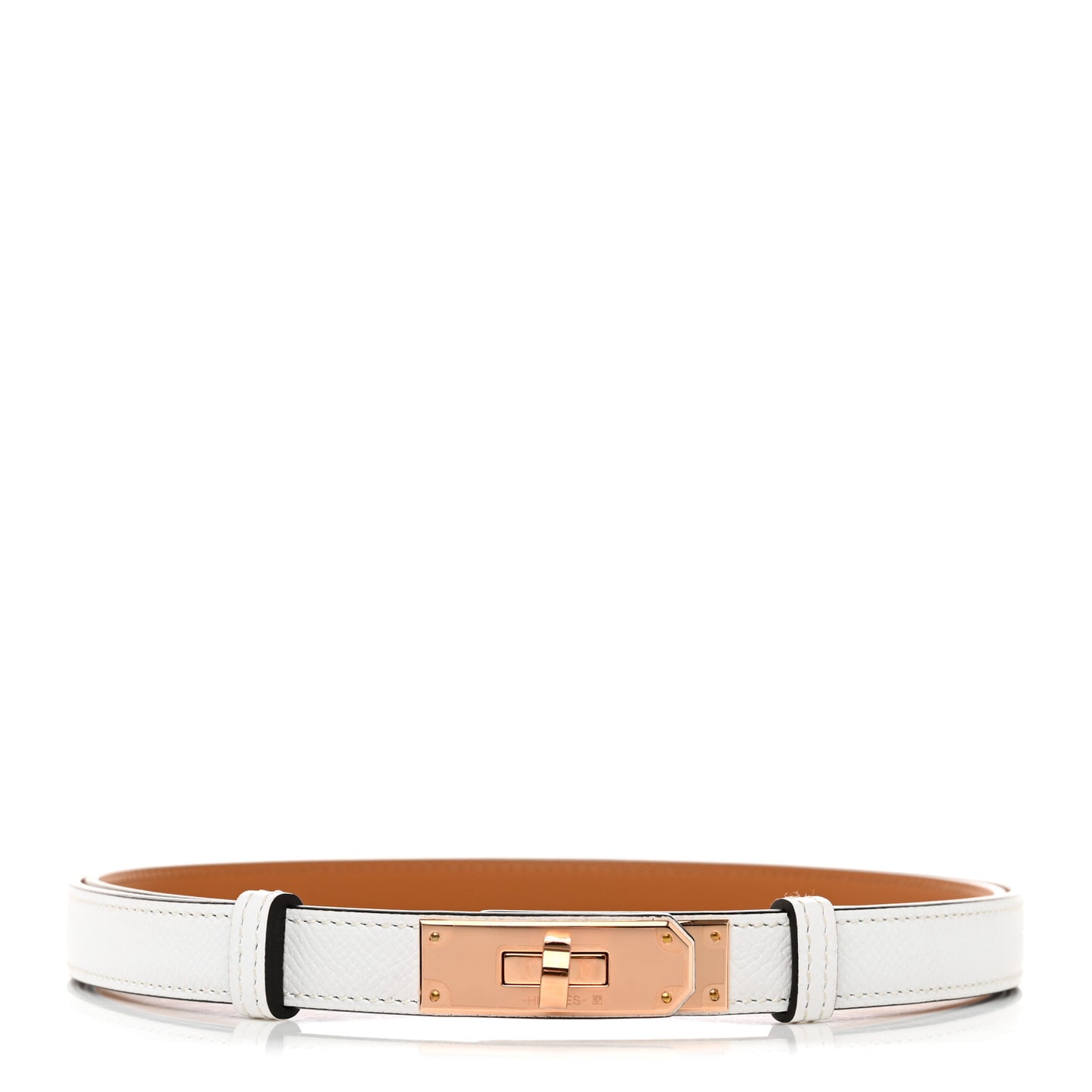 Epsom Kelly Belt White